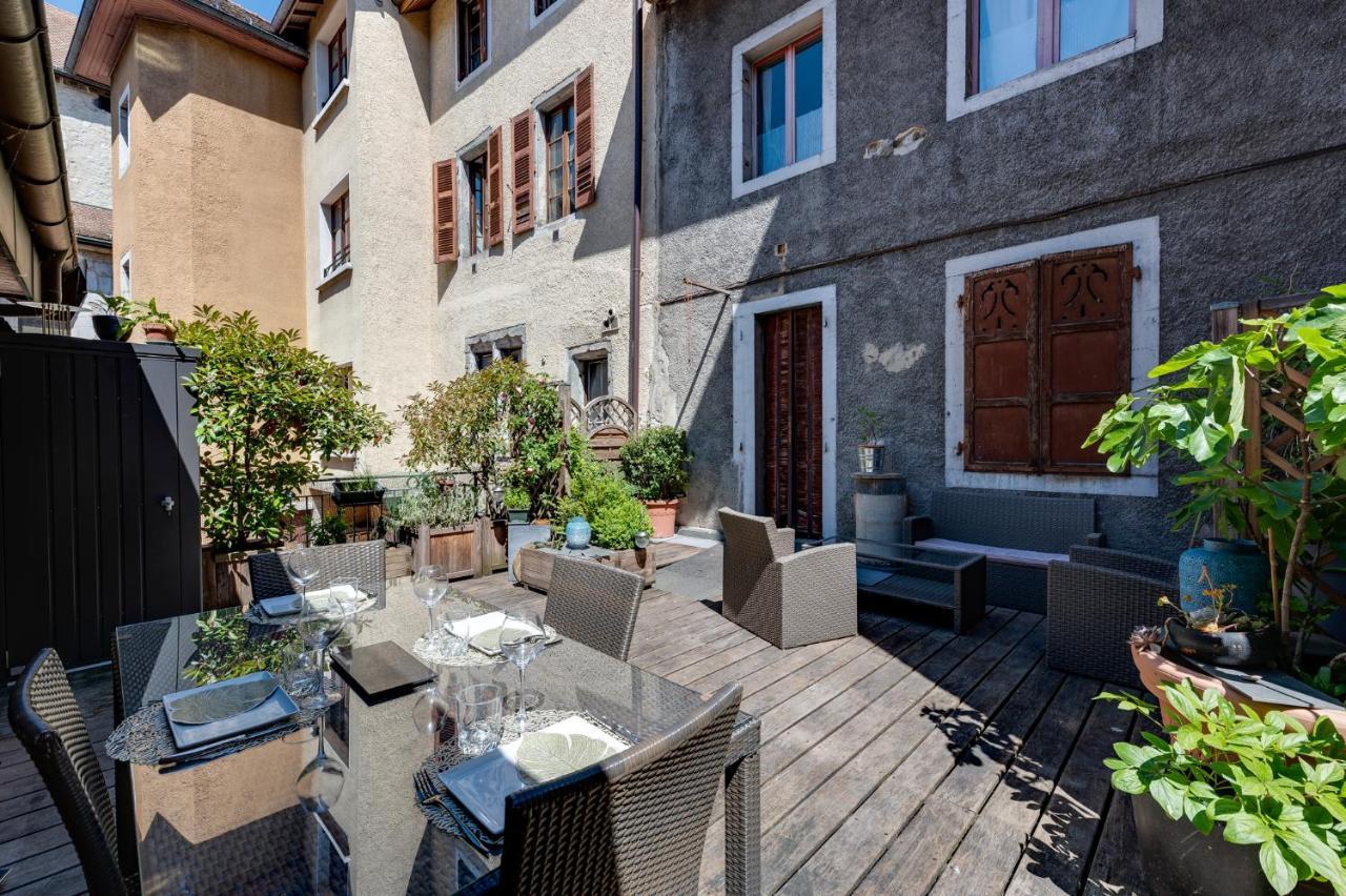 Апартаменты La Terrasse Du Vieil Анси Экстерьер фото